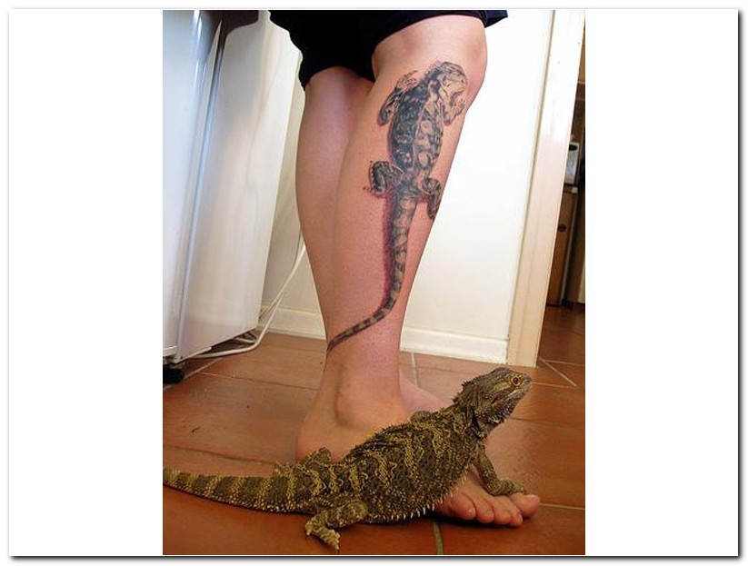 Style with Your Lizards Tattoo