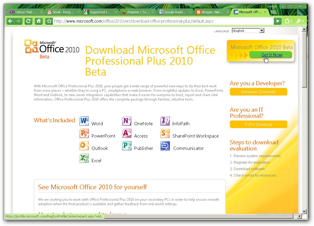 TudaBiT: Microsoft Office 2010 Free Download!