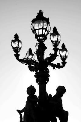 Lampadaire sur le pont Alexandre III guillaume lelasseux 2008