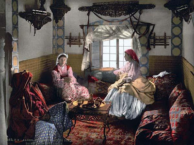 Distinguished Moorish women, Algiers, Algeria