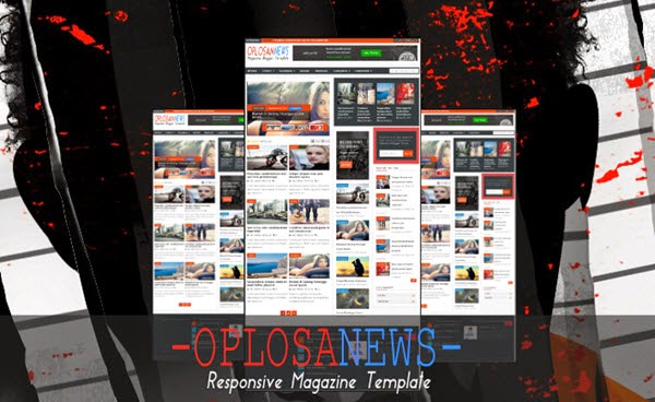 ดาวน์โหลด Oplosan News Responsive Blogger Templates
