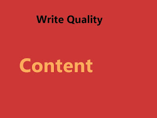 Write High-Quality Content for Blog
