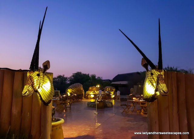 Savannah Grill in Sir Bani Yas Island