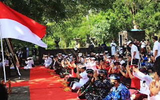 Bupati Jembrana Hadiri Tabur Bunga dan Doa Bersama Kenang Awak KRI Nanggala 402