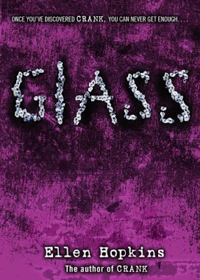 purple book cover Glass