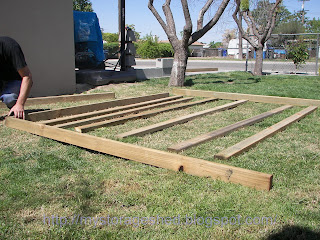 How to Build a Storage Shed: step 1 Building The Storage Shed 