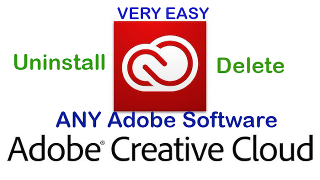 How to uninstall Any Adobe software