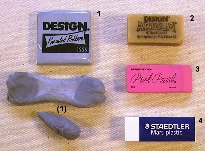 http://www.watercolorpainting.com/drawing_materials_erasers.htm