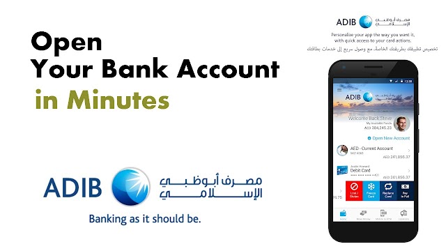  adib bank account opening online