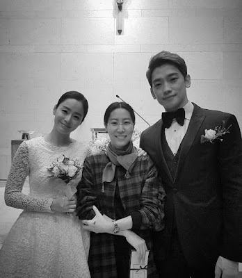 Rain Kim Tae hui wedding photo