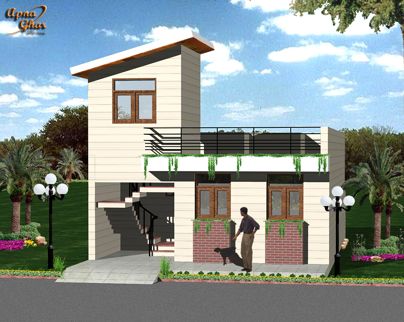 Indian Home Front Design Images Modern House