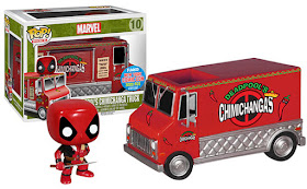 New York Comic Con 2015 Exclusive Marvel’s Red Chimichanga Truck Pop! Ride with Deadpool Pop! Vinyl Figure by Funko