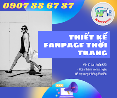 Thiết kế fanpage thời trang