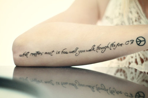 Tattoos Tumblr Quotes