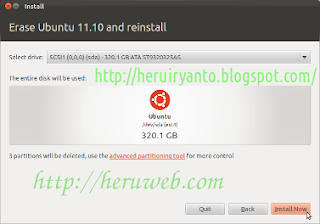 Cara Install Linux Ubuntu