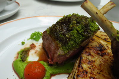 Angelina, lamb rack