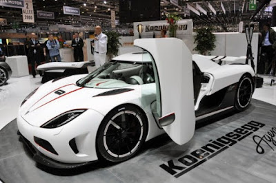 Koenigsegg Agera R in motor show