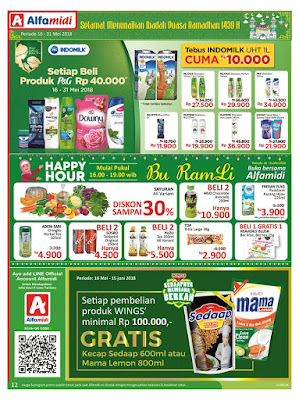 Katalog Promo Mailer Alfamidi Terbaru 2018