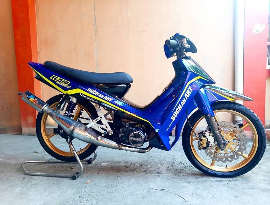 32 Modifikasi Motor Fiz R Road Race Warna Biru Otomotif