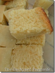 butter mochi - The Backyard Farmwife