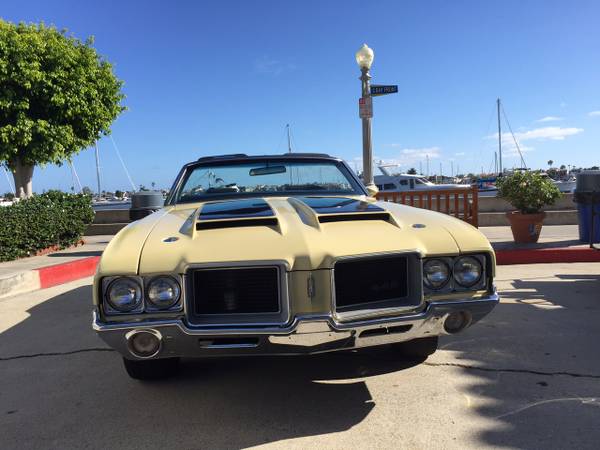 Rare Muscle 1971 Oldsmobile 442 Convertible