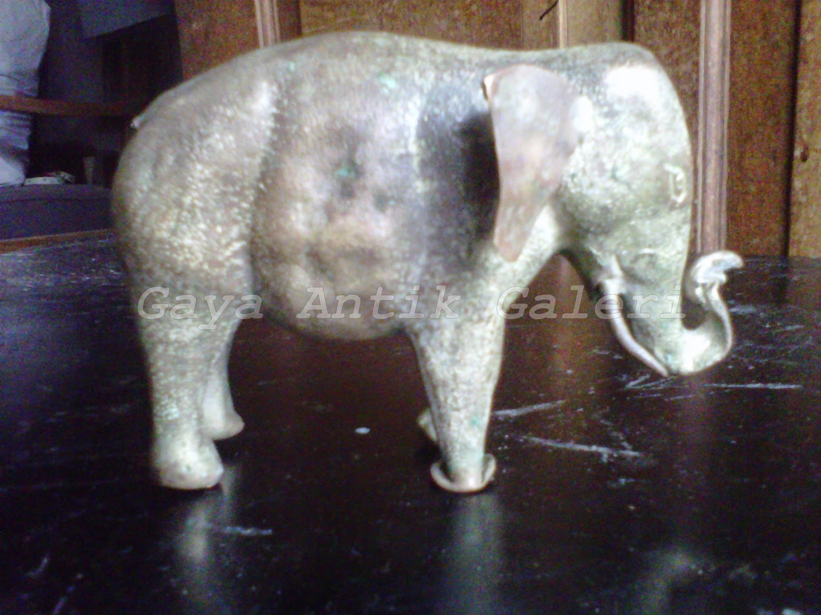 Gaya Antik Galeri Gaya Antique Gallery Patung Gajah Antik Bahan