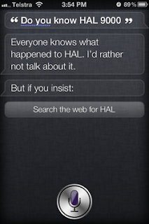 Siri: Do you know HAL 900?