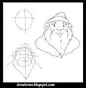 How to draw santa claus head. Step by step drawing tips on how to draw Santa .
