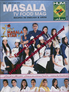 Masala Tv Food Magazine May 2015 pdf