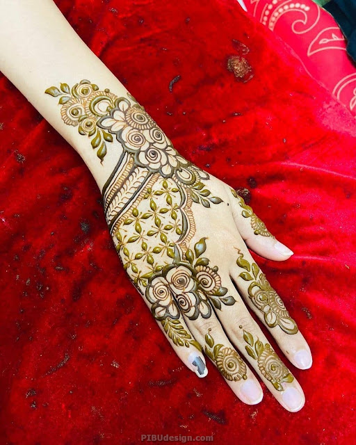 arabic mehndi designs for front hand