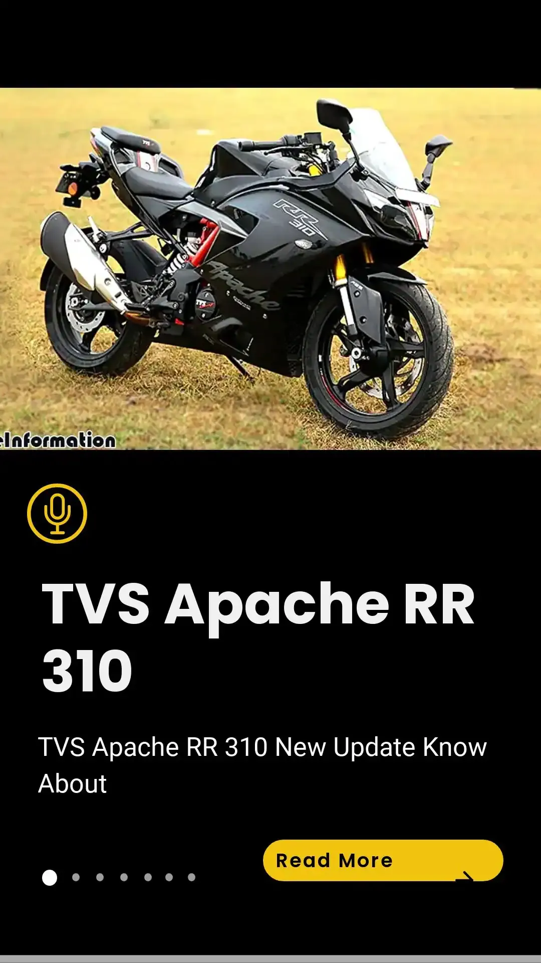 TVS Apache RR 310