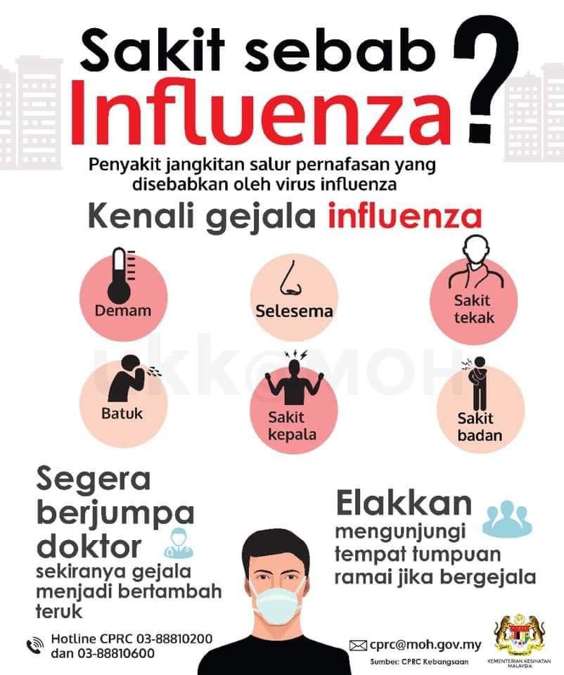 Betul ke Antivaksin merasakan Influenza ini tidak bahaya 