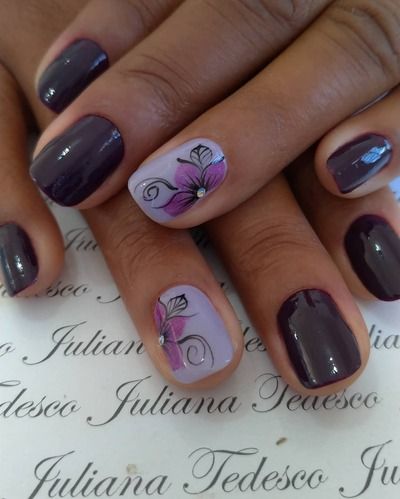 unhas decoradas lindas modelo 3