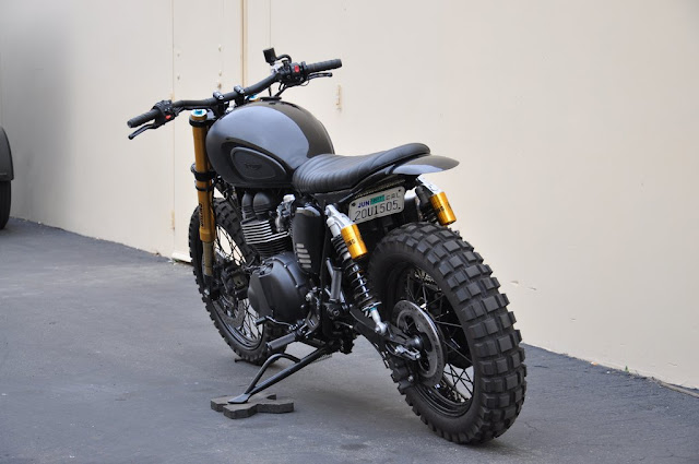 Triumph Scrambler By Seaweed & Gravel Hell Kustom