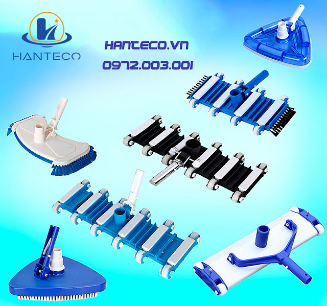 Chọn mua bàn hút vệ sinh bể bơi chuyên dụng tại Hanteco