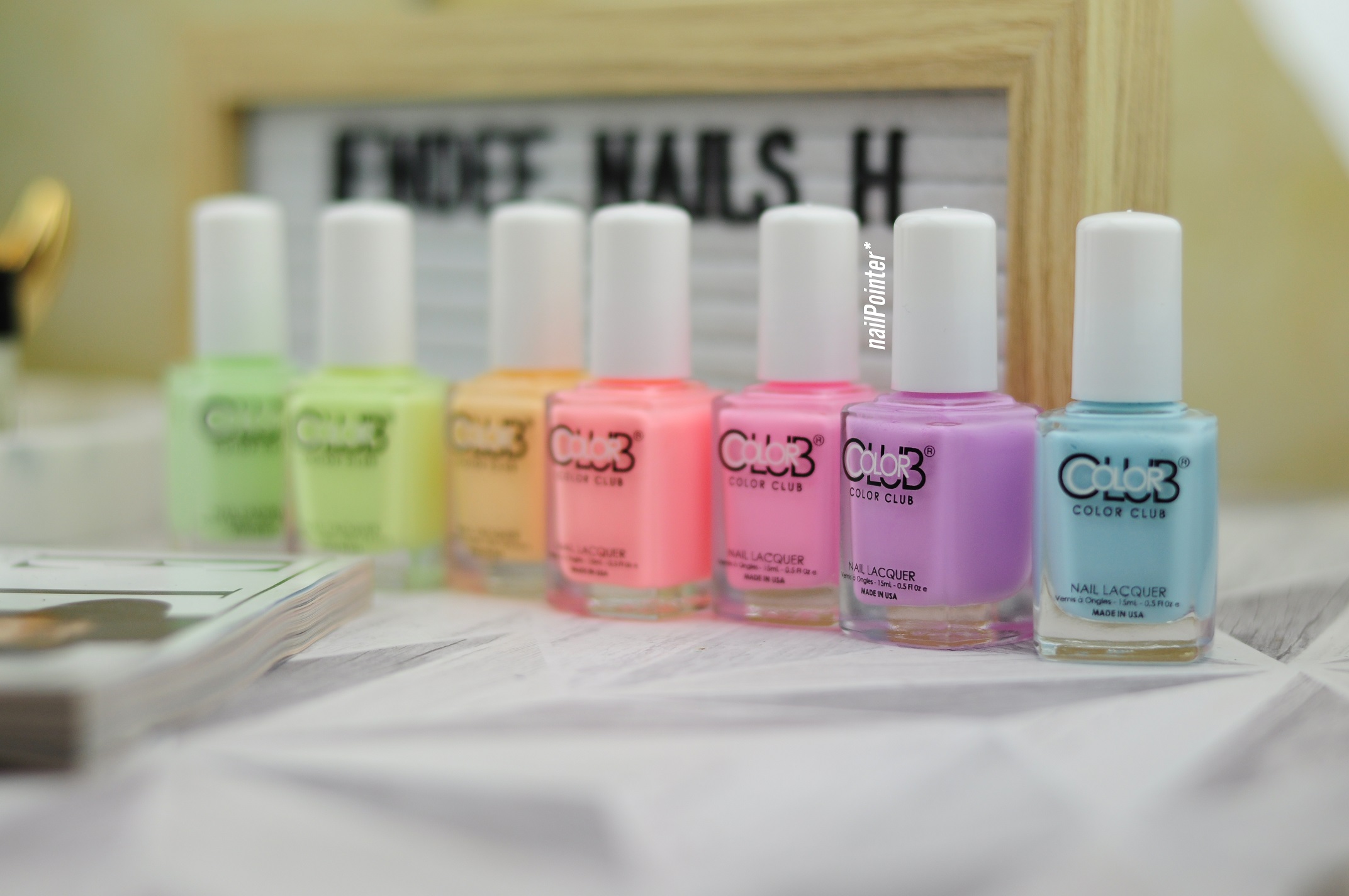color club pastel neon collection 2015 swatches