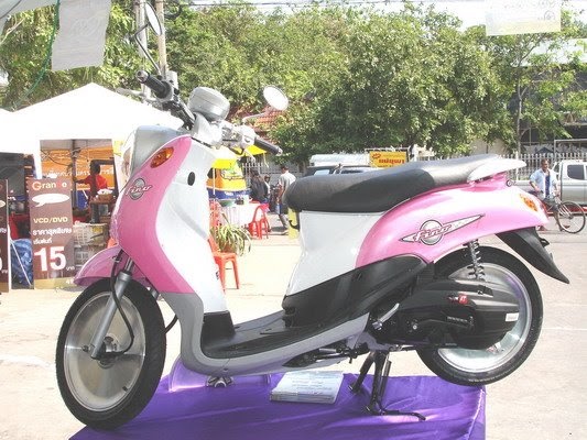 New of Yamaha Fino  modification contest picture In bangkok 