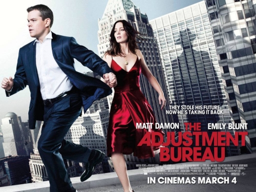 THE ADJUSTMENT BUREAU poster