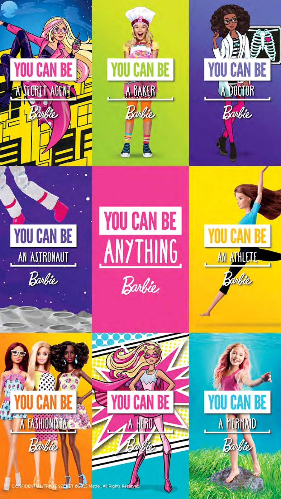 Shopgirl Jen: BARBIE'S YOU CAN BE ANYTHING CAMPAIGN