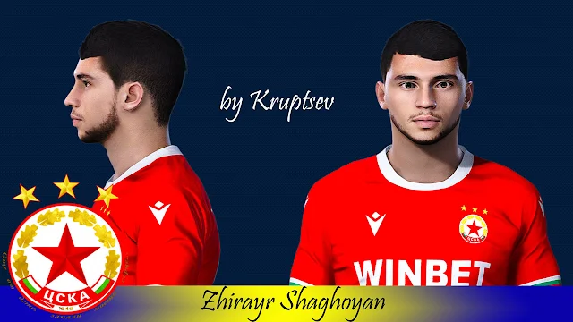 PES 2021 Zhirayr Shaghoyan Face