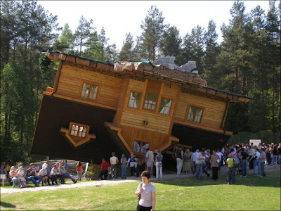 Amazing Upside Down House