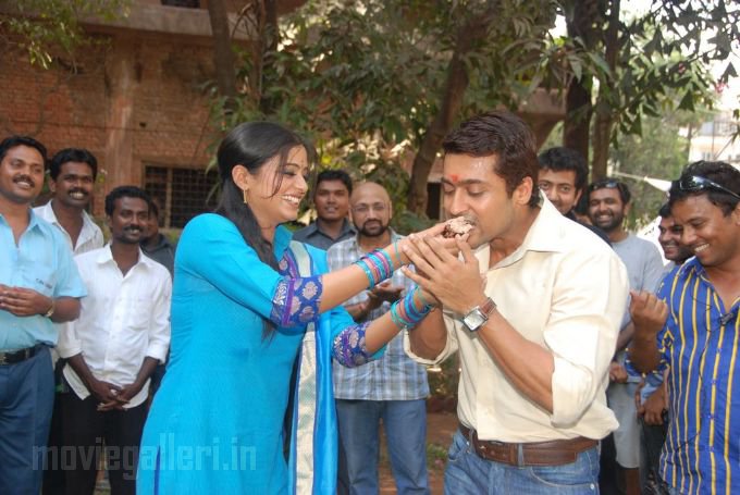 Priyamani Birthday Celebration Photos Cake Cutting Stills gallery