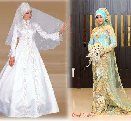 Model Busana Muslim Modern Terbaru Pernikahan