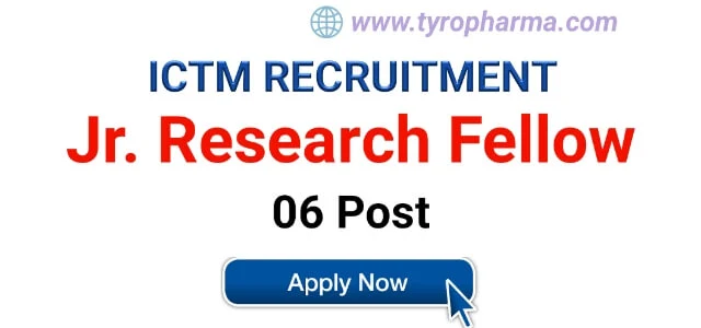 ict Recruitment,ictm vacancies,jrf,junior research fellow job