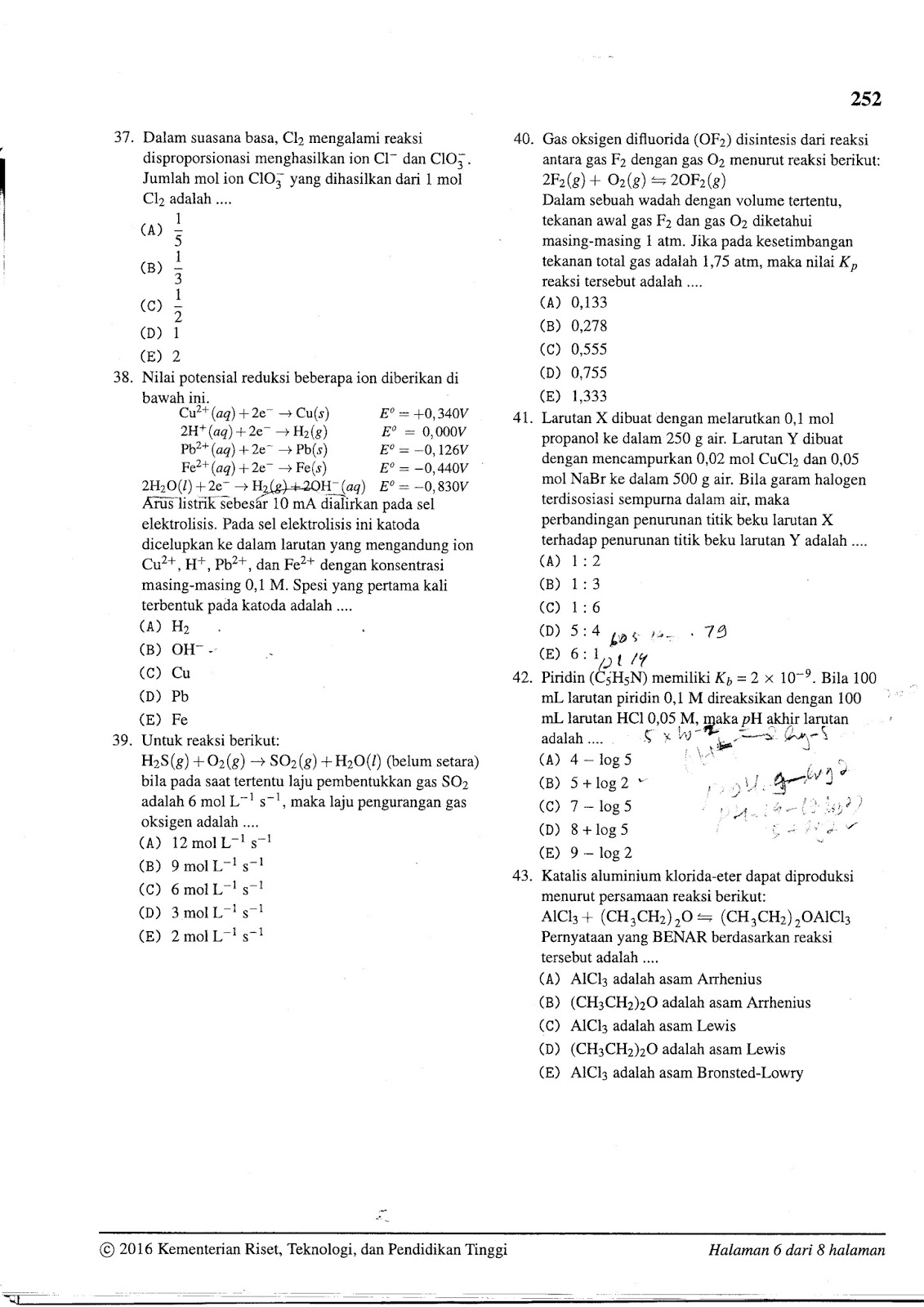 Soal Sbmptn Saintek Dan Pembahasan Soal Matematika