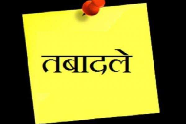 ब्रेकिंग पत्रवार्ता : PWD में बड़े पैमाने पर तबादले, प्रदेश के 100 से अधिक PWD अधिकारी-कर्मचारी इधर से उधर..