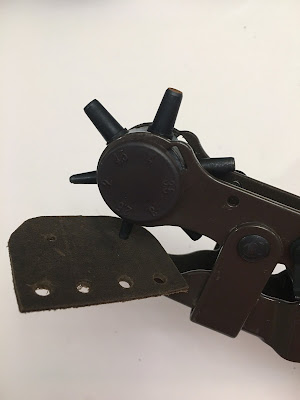 Leather working hole punch