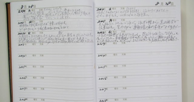 Katsujiro-ueno: Contoh menulis buku harian 10 tahun dalam 
