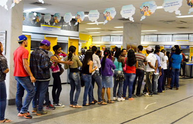 Sindicato dos Bancários informa: atendimento dos bancos vai até quinta-feira, 29