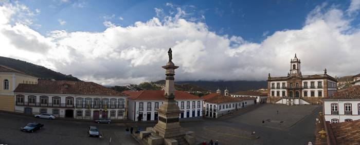 Ouro Preto (from Portuguese, Black Gold) is a city in the state of Minas Gerais, Brazil, a former colonial mining town located in the Serra do Espinhaço mountains and designated a World Heritage Site by UNESCO because of its outstanding Baroque architecture.